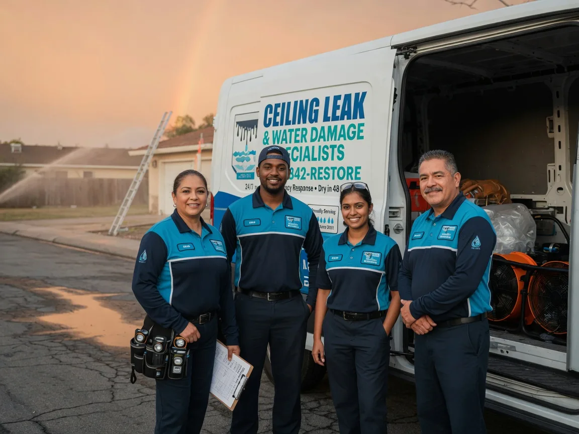 Ceiling Leak Cleanup company in Grovertown, IN